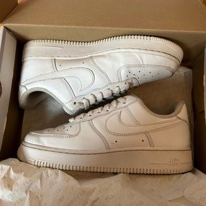 Nike men’s Air Force Ones